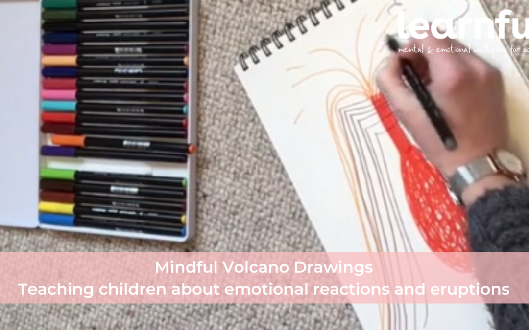 Mindful Volcano Drawing: Teaching children to be aware of emotional reactions and eruptions