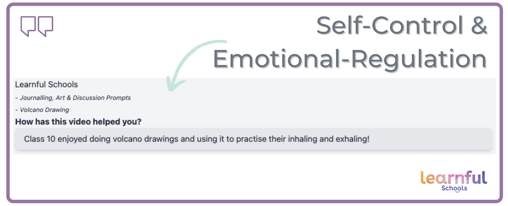 self control emotional regulation